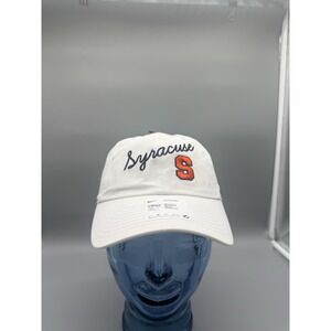 Nike Syracuse Orange Womens Campus Hat White Heritage86 Adjustable Cap New